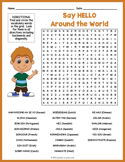 Social Media Word Search