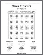 Science and Math Word Searches