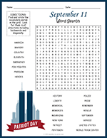 September 11 Word Search thumbnail