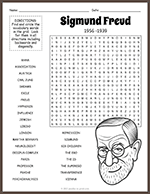 Sigmund Freud Word Search thumbnail