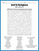Social Studies Word Searches