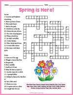 Spring Crossword thumbnail