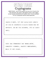 Star Trek Cryptogram thumbnail