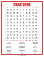Star Trek Word Search thumbnail