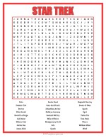 Star Trek Word Search thumbnail