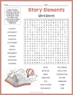 Story Elements Word Search thumbnail