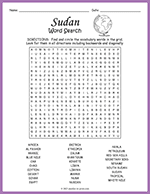 Sudan Word Search thumbnail