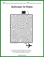Suitcase To Plane Maze thumbnail
