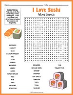 Sushi Word Search thumbnail