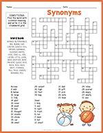 Synonyms Crossword thumbnail