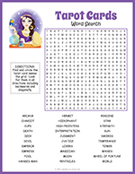 Tarot Cards Word Search thumbnail