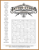Tattoo Art Word Search thumbnail