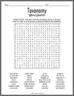 Taxonomy Word Search thumbnail