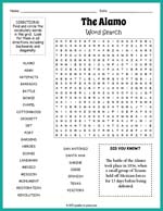 The Alamo Word Search Thumbnail