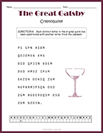 The Great Gatsby Cryptoquote thumbnail