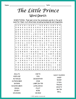 The Little Prince Word Search thumbnail