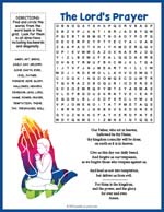 The Lord's Prayer Word Search Thumbnail