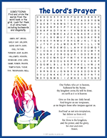 The Lord's Prayer Word Search thumbnail