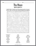 The Moon Word Search thumbnail