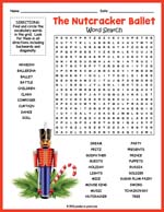 The Nutcracker Ballet Word Search Thumbnail