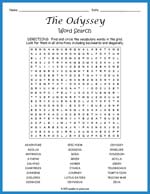 The Odyssey Word Search Thumbnail