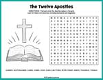 The Twelve Apostles Word Search Thumbnail