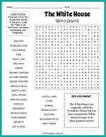 The White House Word Search Thumbnail