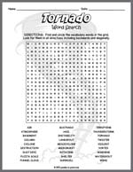 Tornado Word Search Thumbnail