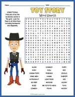 Toy Story Word Search thumbnail