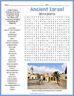 Ancient Israel Word Search Thumbnail