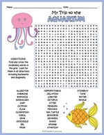 Aquarium Word Search Thumbnail