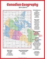 Canada Geography Word Search thumbnail