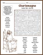 Charlemagne Word Search Thumbnail