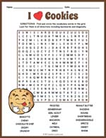 Cookies Word Search Thumbnail