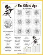 Gilded Age Word Search Thumbnail