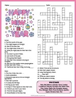 Happy New Year Crossword thumbnail