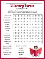 Literary Terms Devices Word Search Thumbnail
