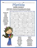 Matilda Word Search Thumbnail