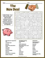 New Deal Word Search Thumbnail