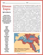 Ottoman Empire Word Search Thumbnail