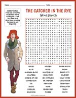 The Catcher In the Rye Word Search Thumbnail