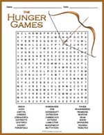 The Hunger Games Word Search Thumbnail