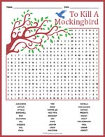 To Kill A Mockingbird Word Search Thumbnail