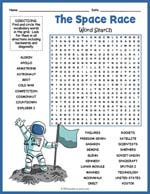 Us Soviet Space Race Word Search Thumbnail