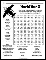 World War 2 Word Search Thumbnail