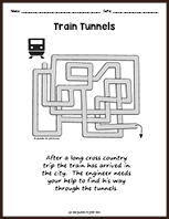 Train Tunnel Maze thumbnail