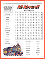 Train Word Search thumbnail
