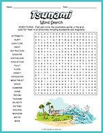 Tsunami Word Search thumbnail