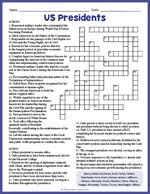 US Presidents Crossword thumbnail