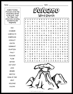 Volcano Word Search thumbnail